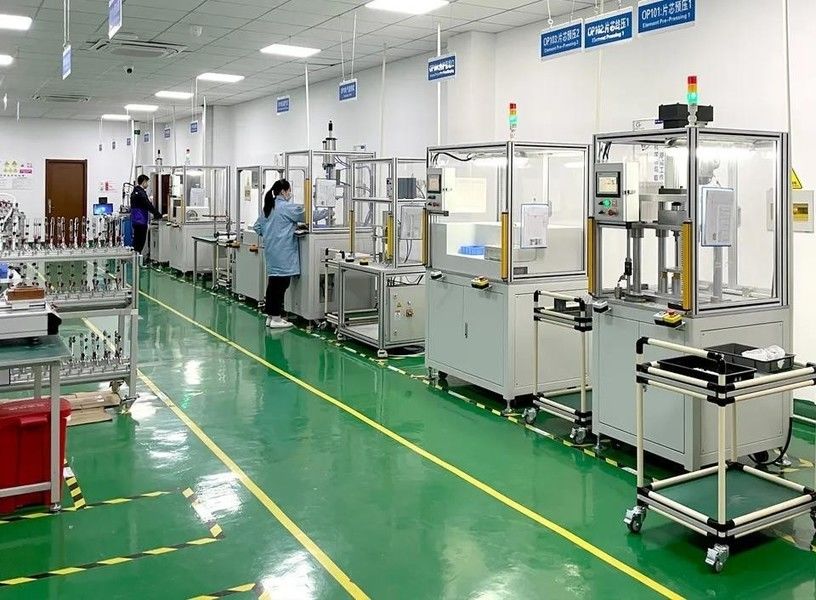 Shanghai Oetex Auto Parts Co.,Ltd خط إنتاج الشركة المصنعة